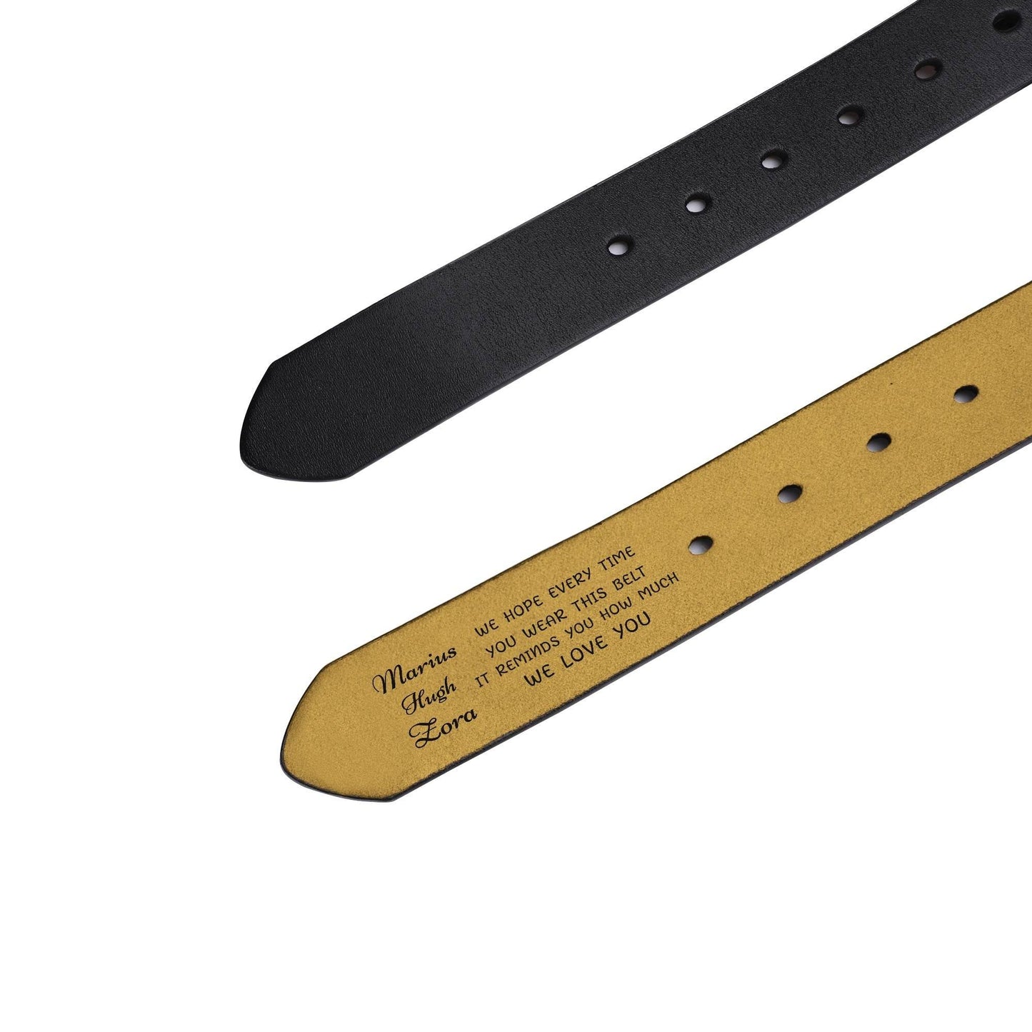 Engraved Leather Belt - WePrint