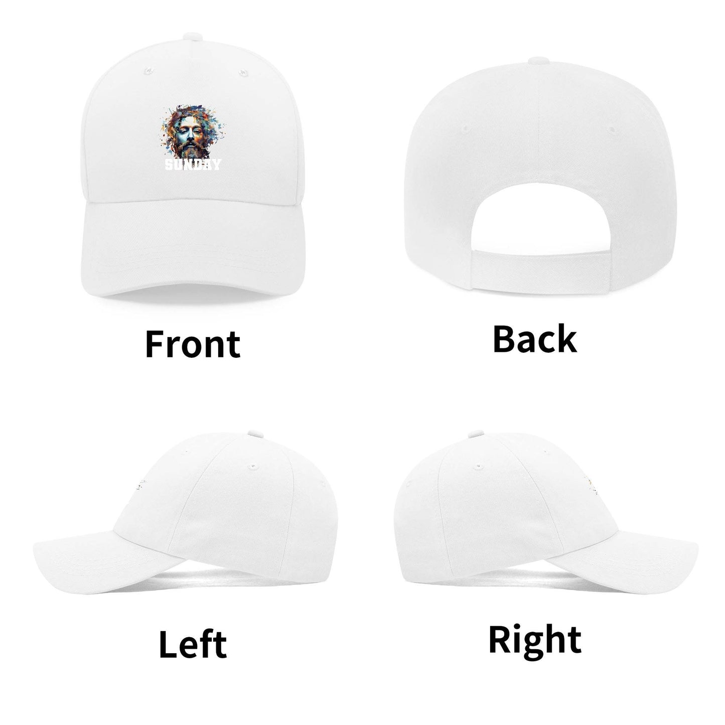Front Printed Baseball Cap - WePrint