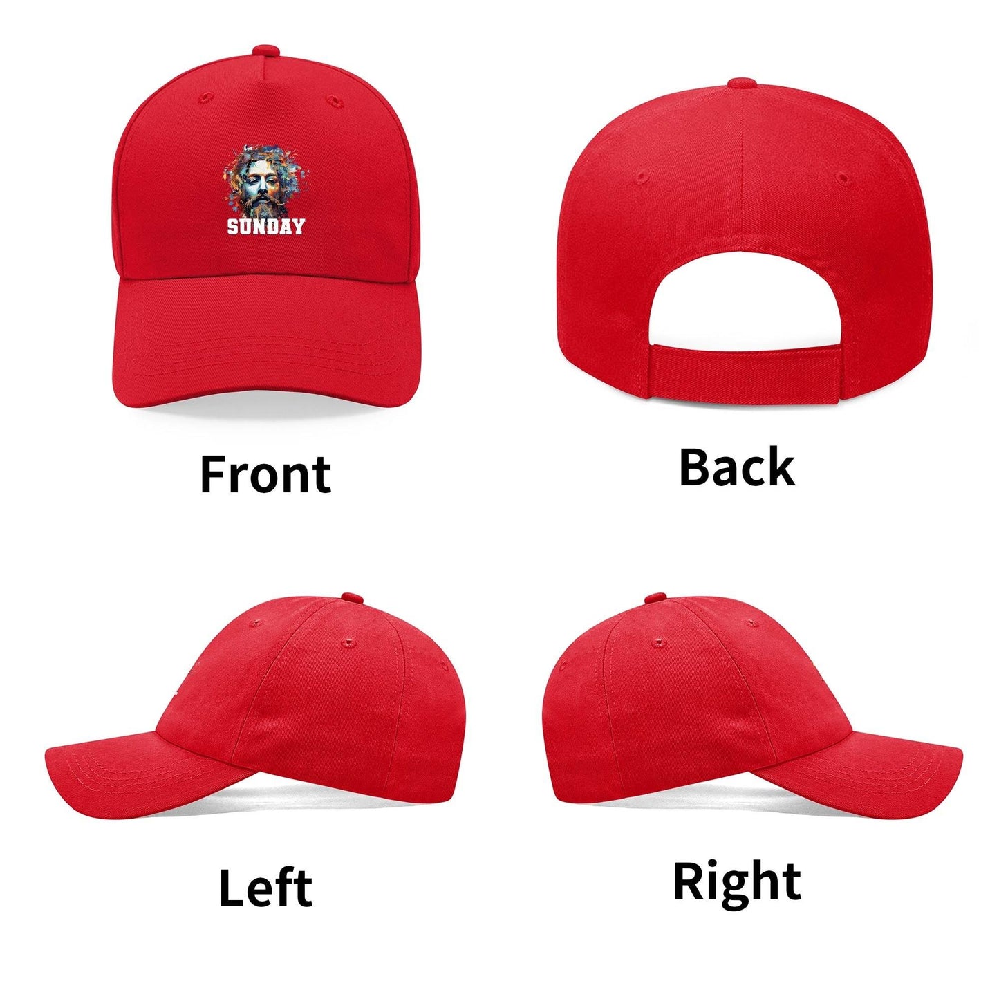 Front Printed Baseball Cap - WePrint