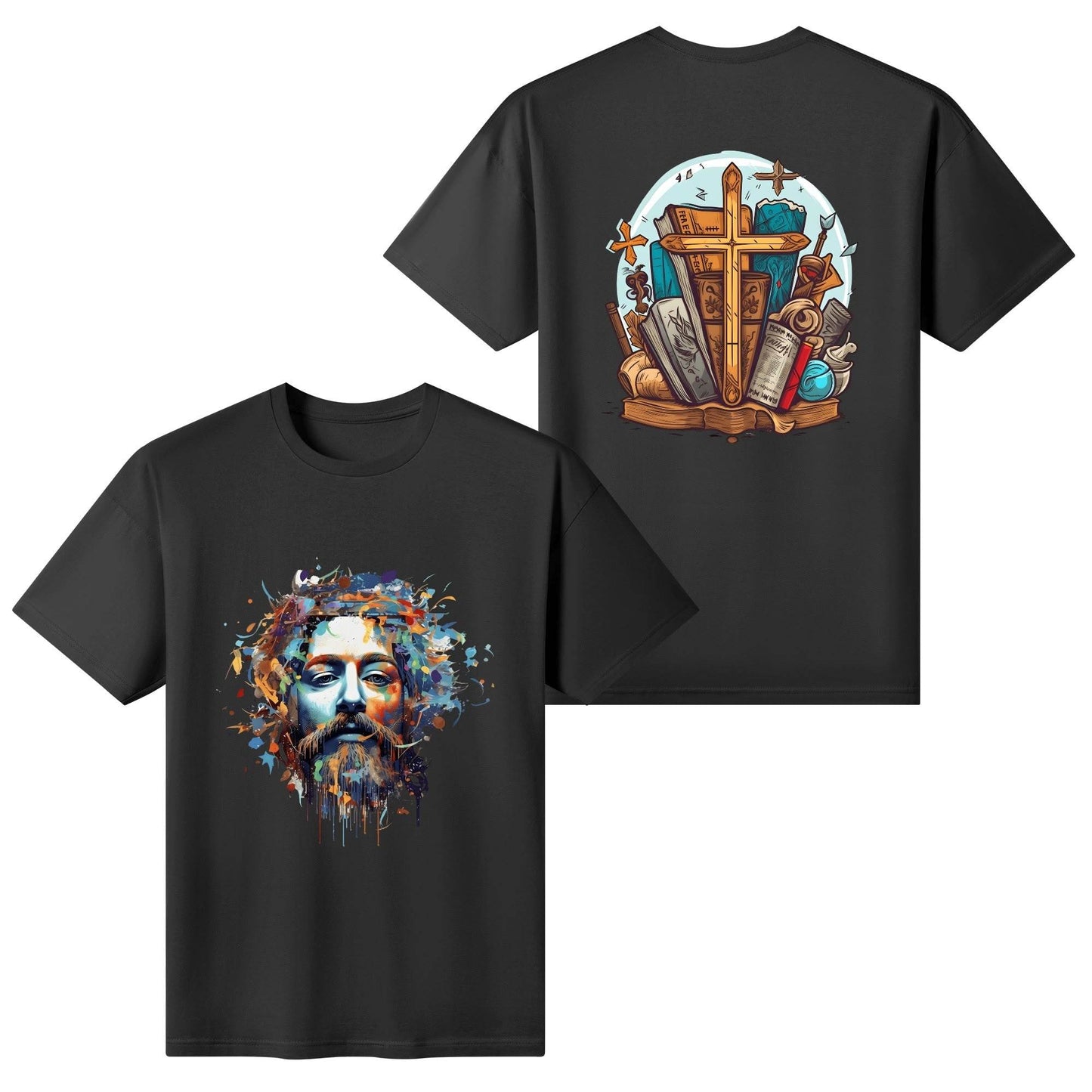 Unisex 100% Cotton T-Shirt - Front & Back Printing - WePrint