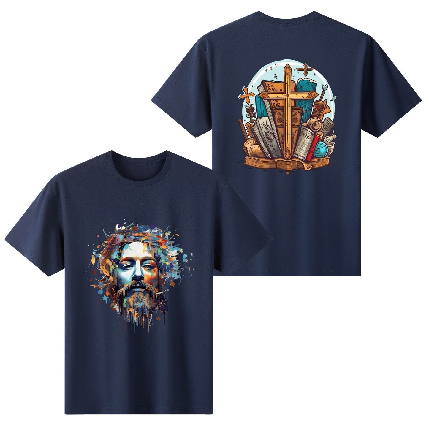Unisex 100% Cotton T-Shirt - Front & Back Printing - WePrint