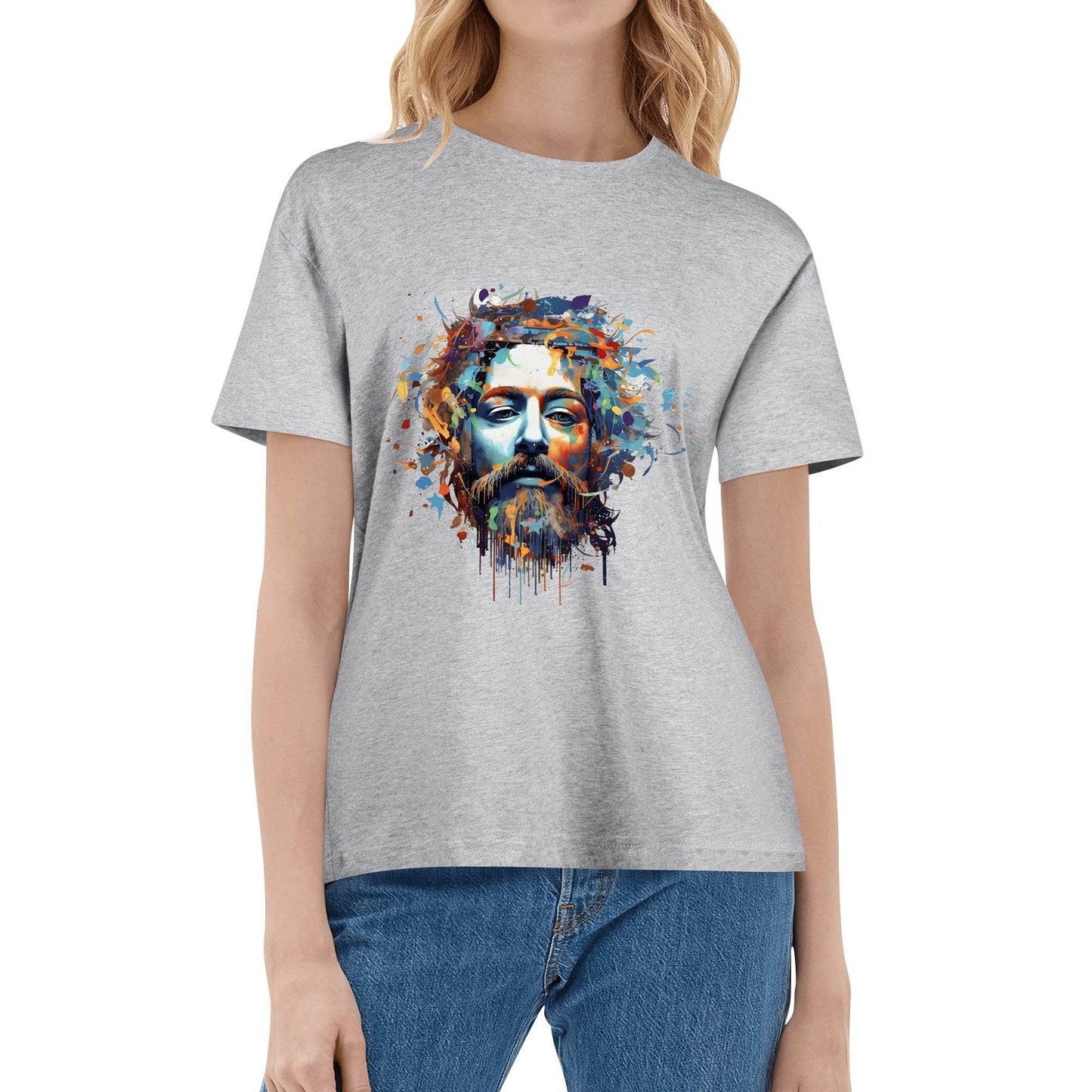Unisex 100% Cotton T-Shirt - Front & Back Printing - WePrint