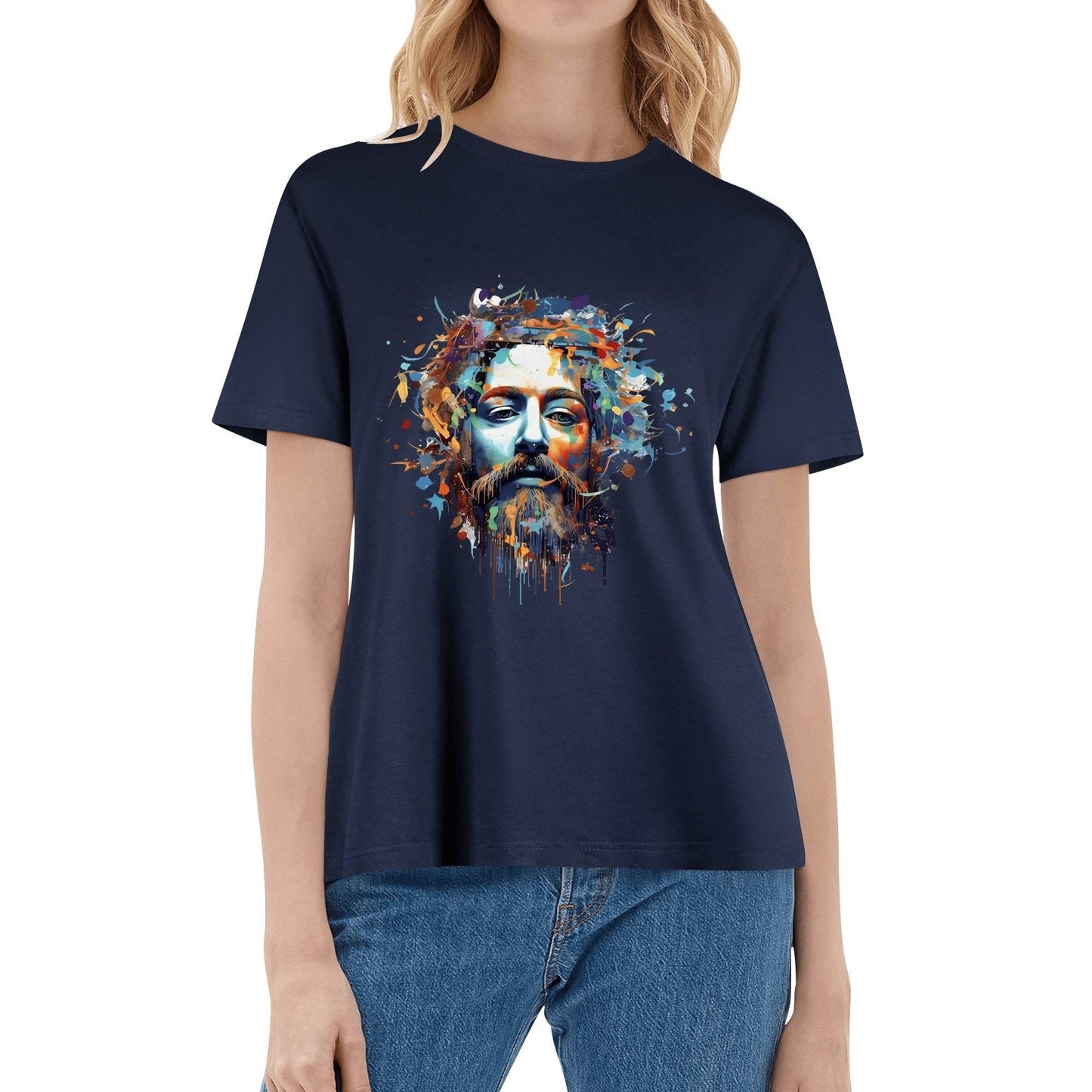 Unisex 100% Cotton T-Shirt - Front & Back Printing - WePrint