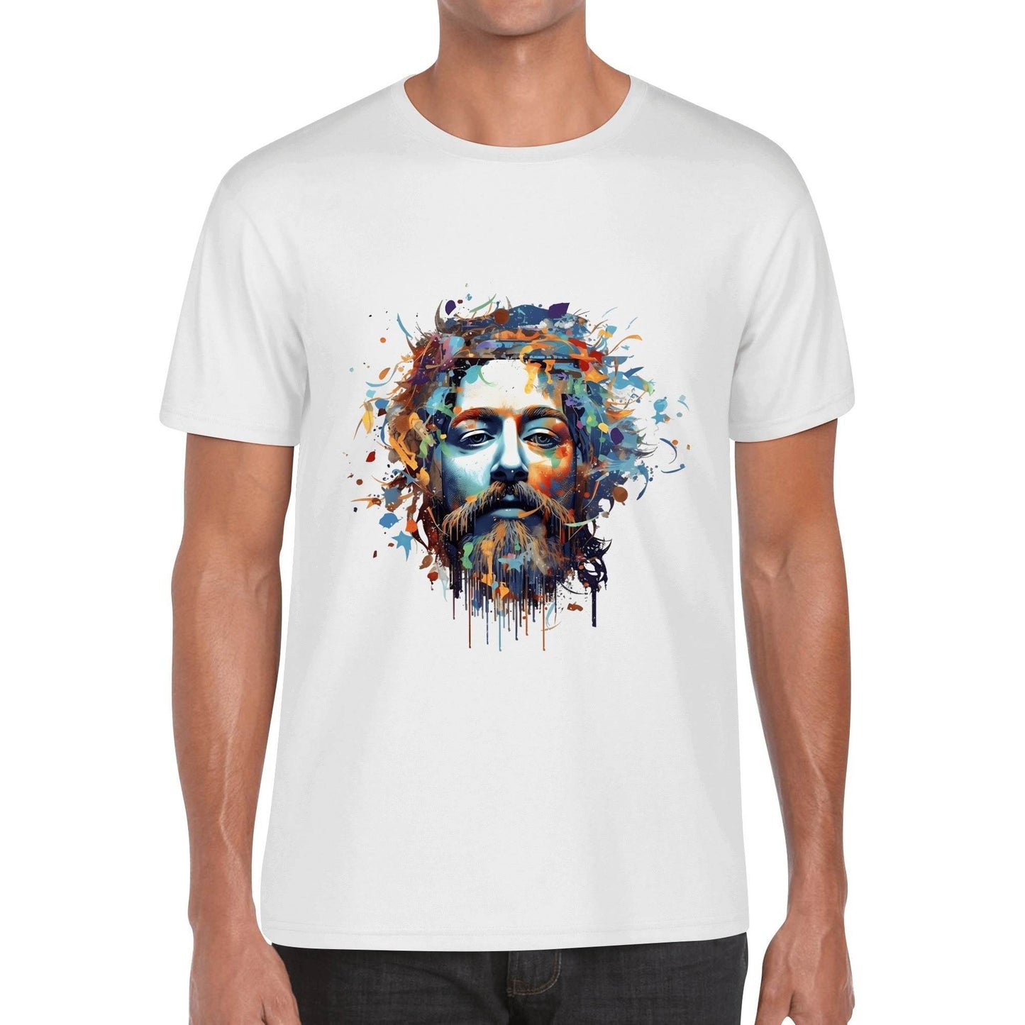 Unisex 100% Cotton T-Shirt - Front & Back Printing - WePrint