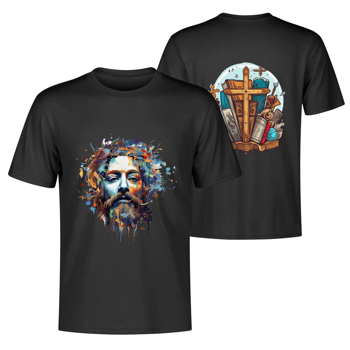 Unisex 100% Cotton T-Shirt - Front & Back Printing - WePrint
