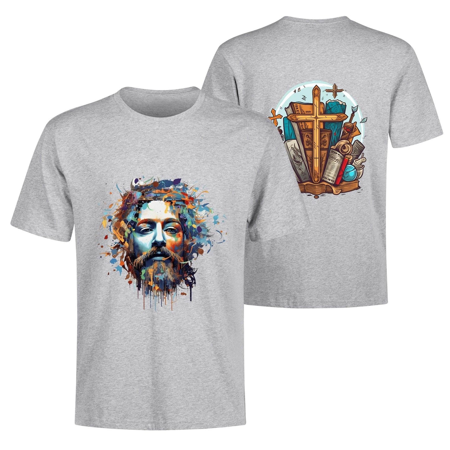 Unisex 100% Cotton T-Shirt - Front & Back Printing - WePrint