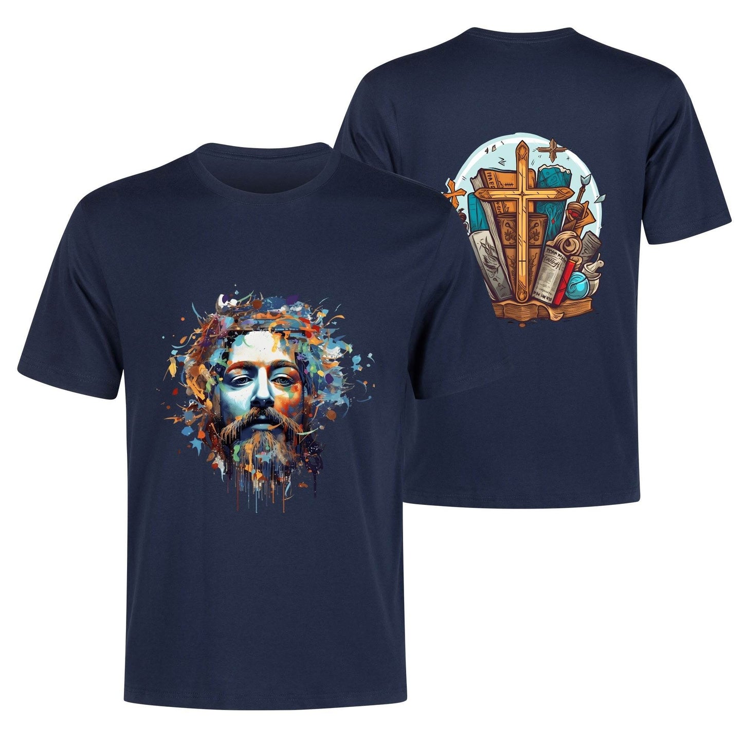 Unisex 100% Cotton T-Shirt - Front & Back Printing - WePrint