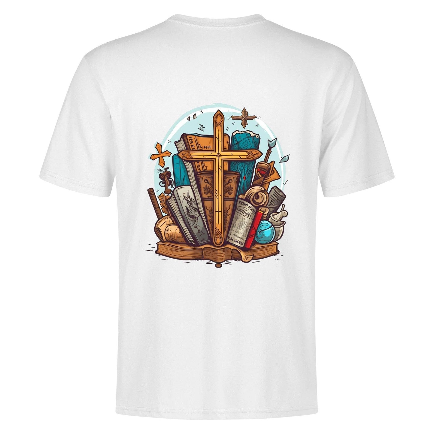 Unisex 100% Cotton T-Shirt - Front & Back Printing - WePrint