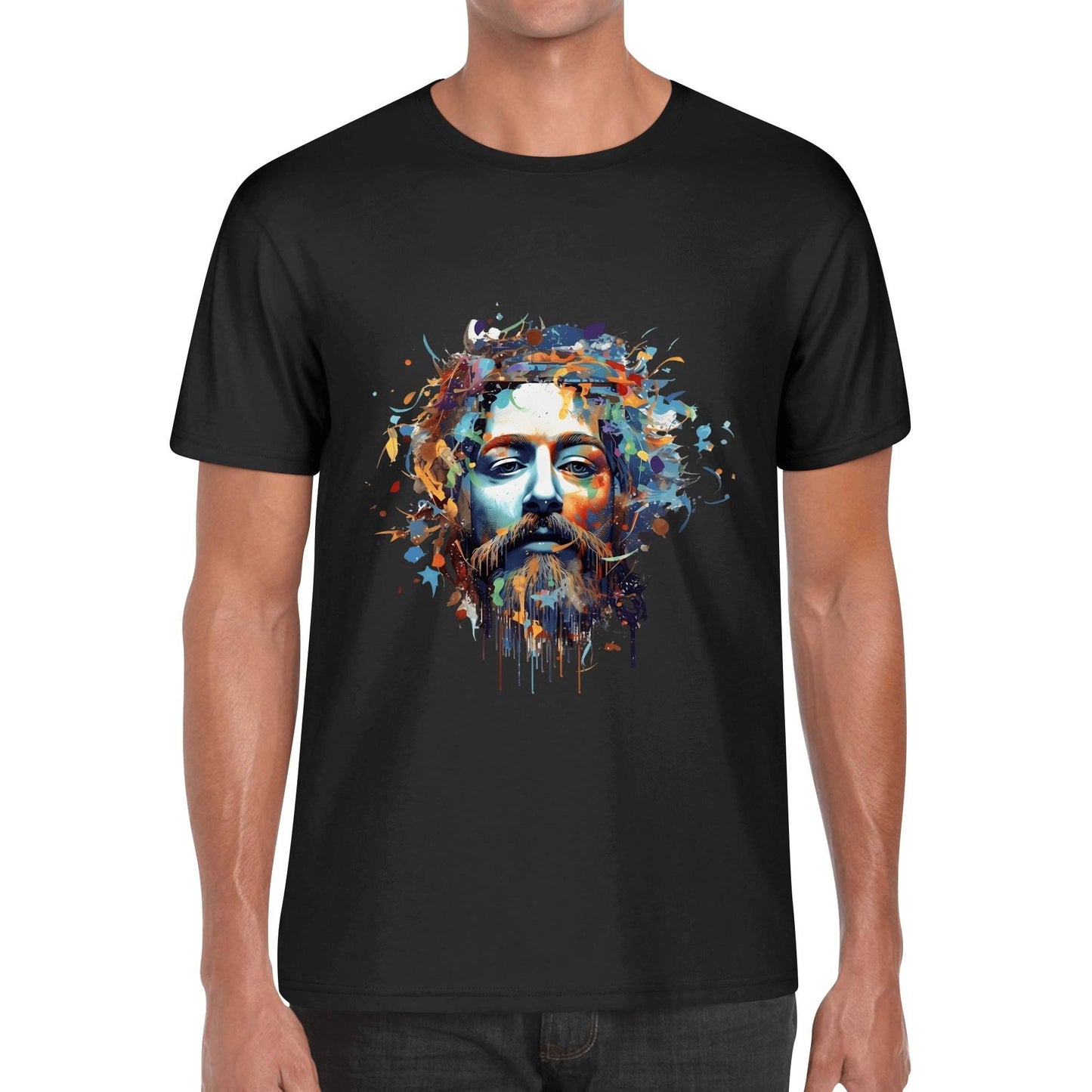 Unisex 100% Cotton T-Shirt - Front & Back Printing - WePrint