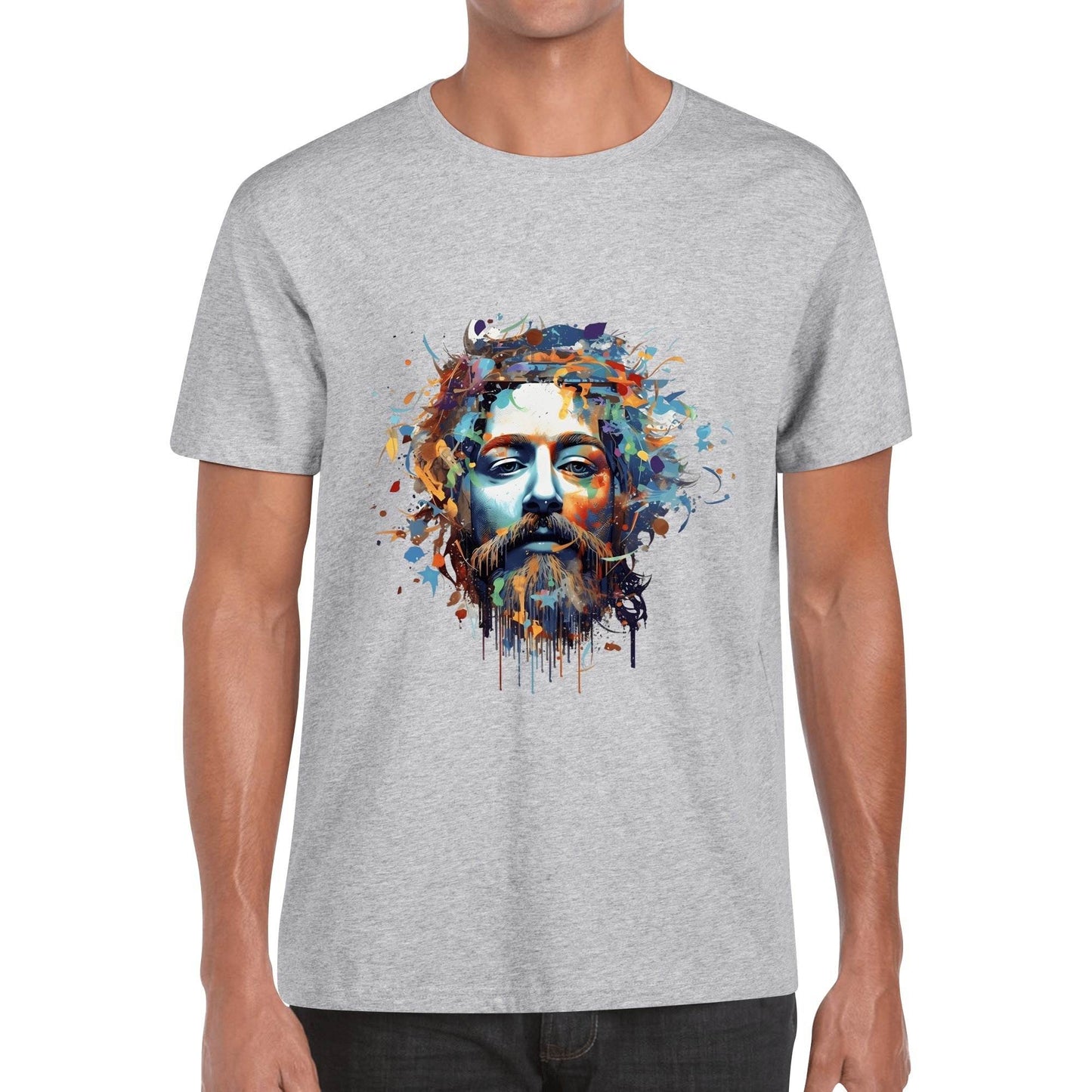 Unisex 100% Cotton T-Shirt - Front & Back Printing - WePrint