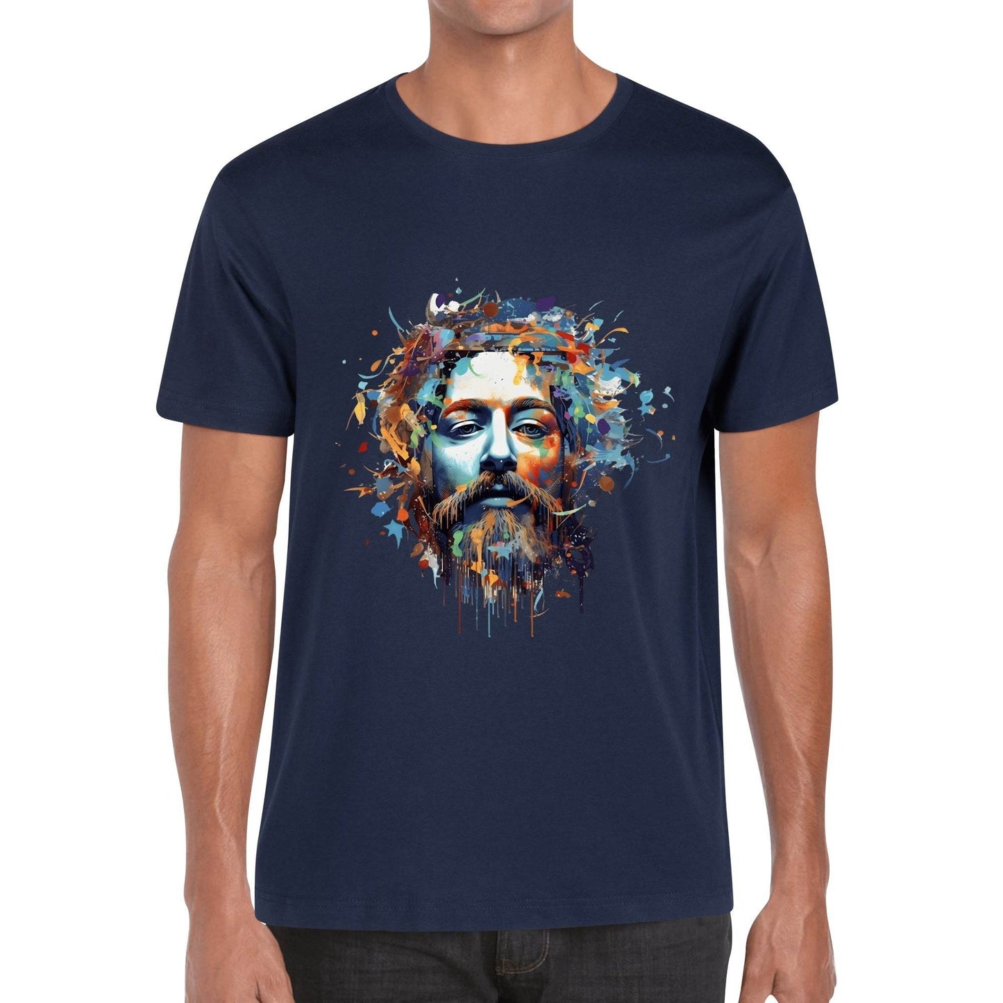 Unisex 100% Cotton T-Shirt - Front & Back Printing - WePrint