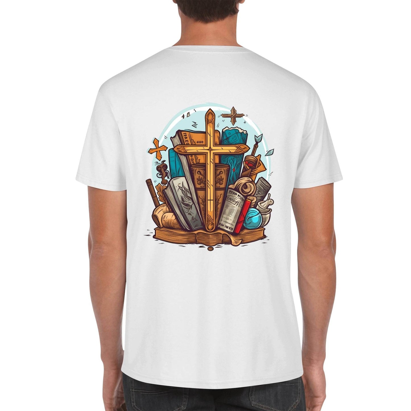 Unisex 100% Cotton T-Shirt - Front & Back Printing - WePrint