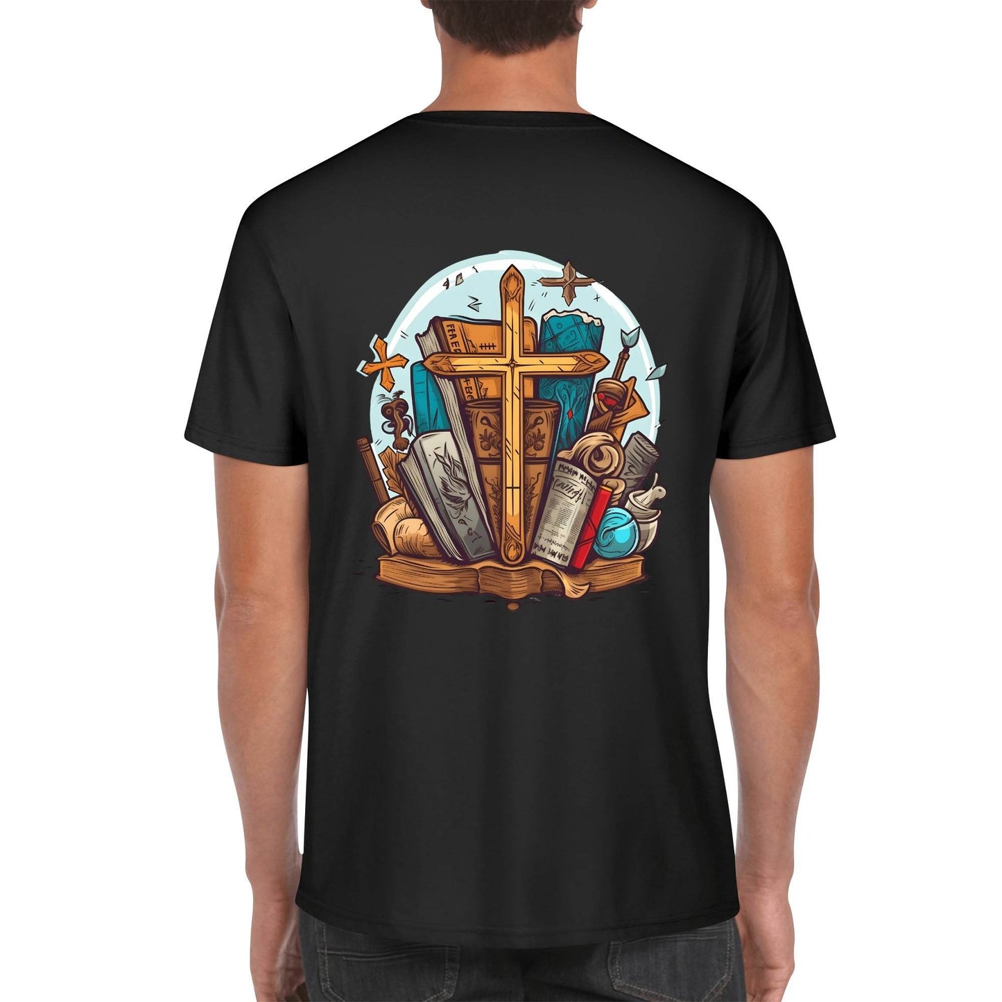 Unisex 100% Cotton T-Shirt - Front & Back Printing - WePrint