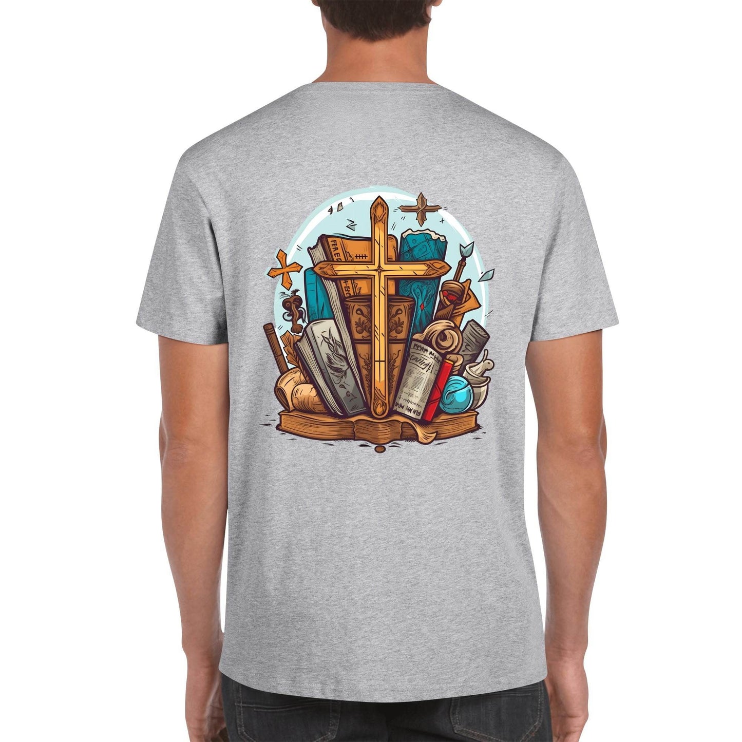 Unisex 100% Cotton T-Shirt - Front & Back Printing - WePrint