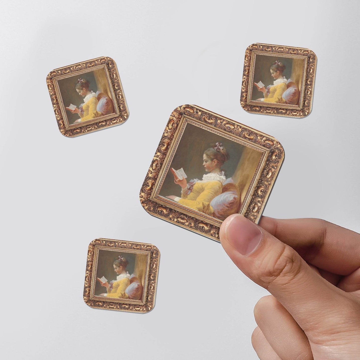 Magnetic Fridge Stickers - Frame Pattern - WePrint