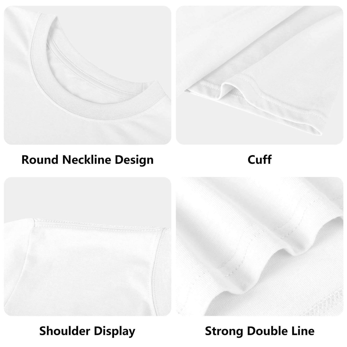 Unisex 100% Cotton T-Shirt - Front & Back Printing - WePrint