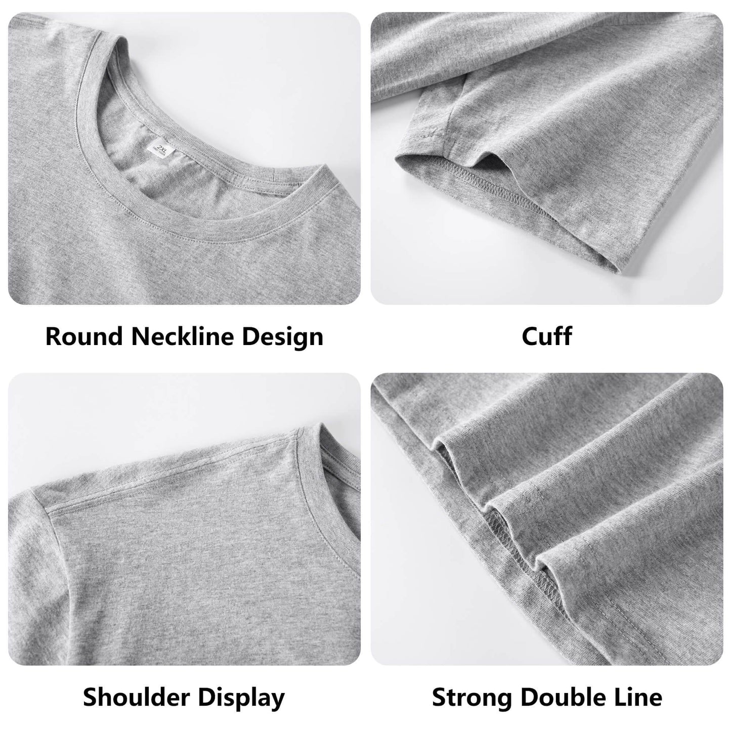 Unisex 100% Cotton T-Shirt - Front & Back Printing - WePrint