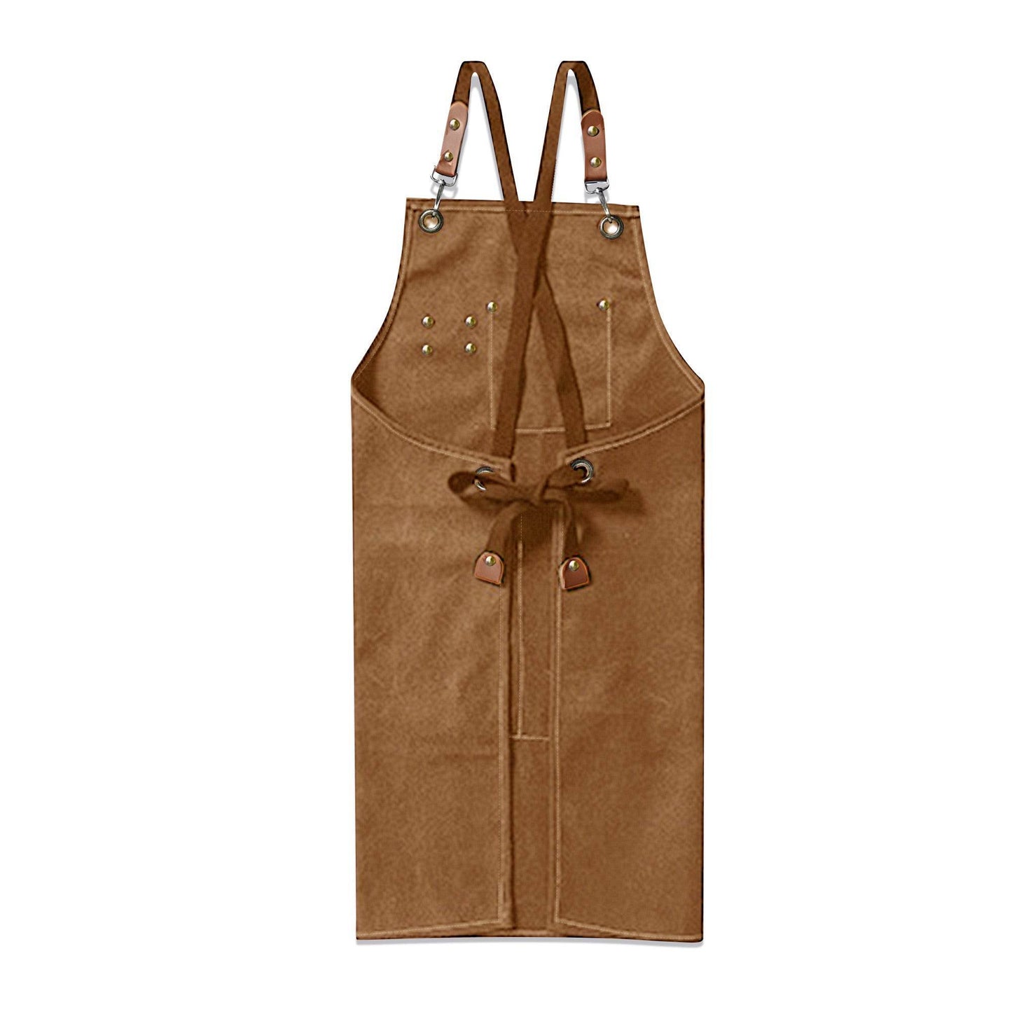 Unisex Canvas Cross Back Chef Apron - WePrint