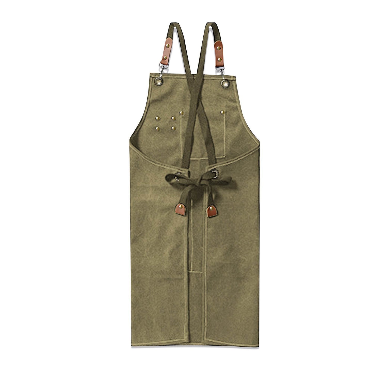Unisex Canvas Cross Back Chef Apron - WePrint