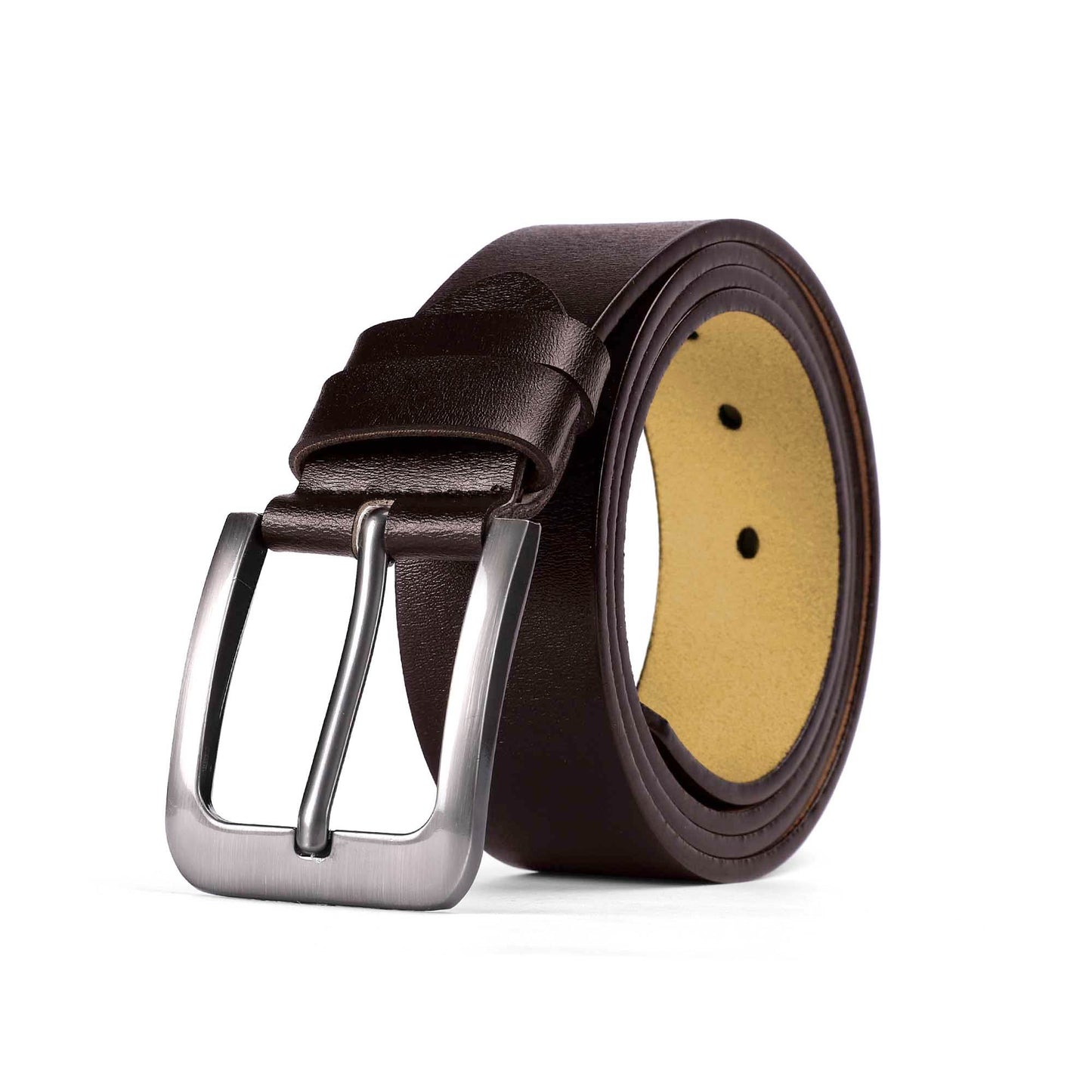 Engraved Leather Brown Belt - WePrint