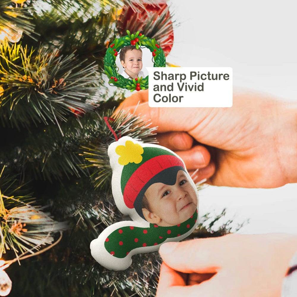 Custom Christmas Ornament Hanging Doll Decoration for Funny Christmas Gift 3 Pcs - WePrint