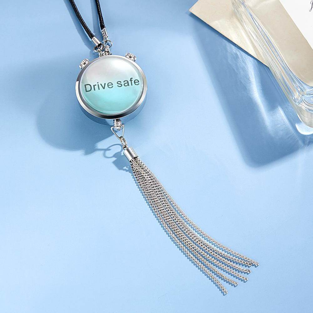 Custom Photo Air Freshener Perfume Box Pendant for Car Gift Personalized Hanging Air Freshener with Picture Text - WePrint