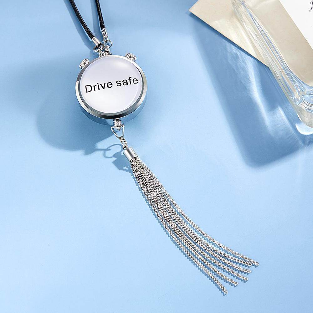 Custom Photo Air Freshener Perfume Box Pendant for Car Gift Personalized Hanging Air Freshener with Picture Text - WePrint
