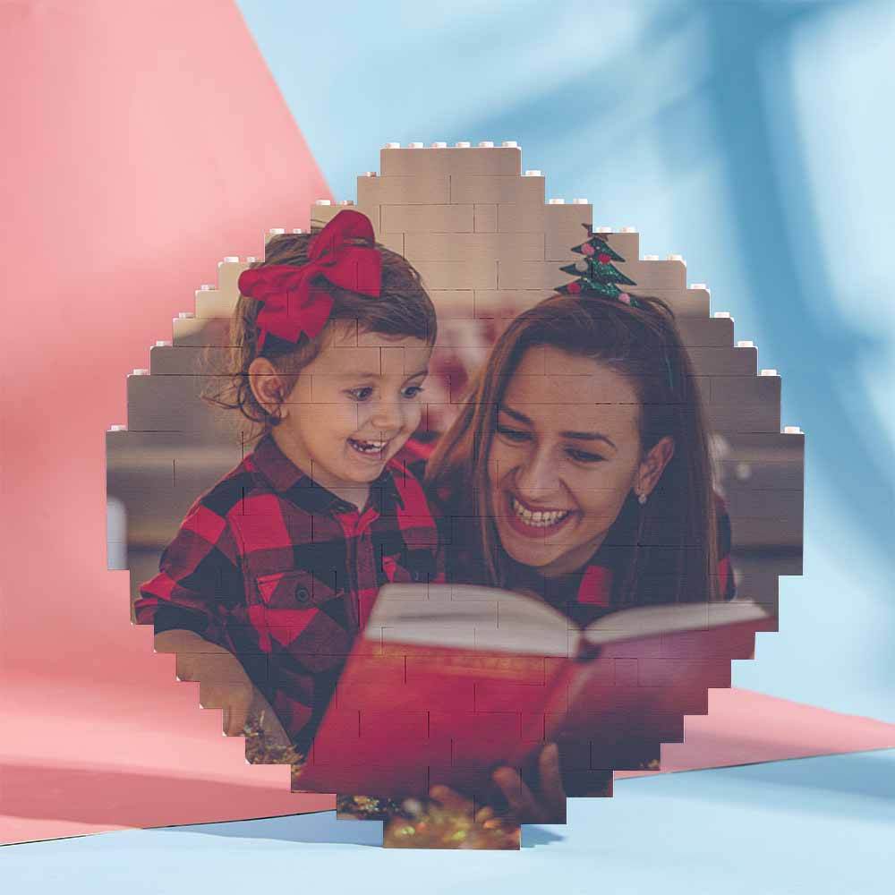 Custom Music Code Building Block Personalized Photo Brick Puzzles - WePrint