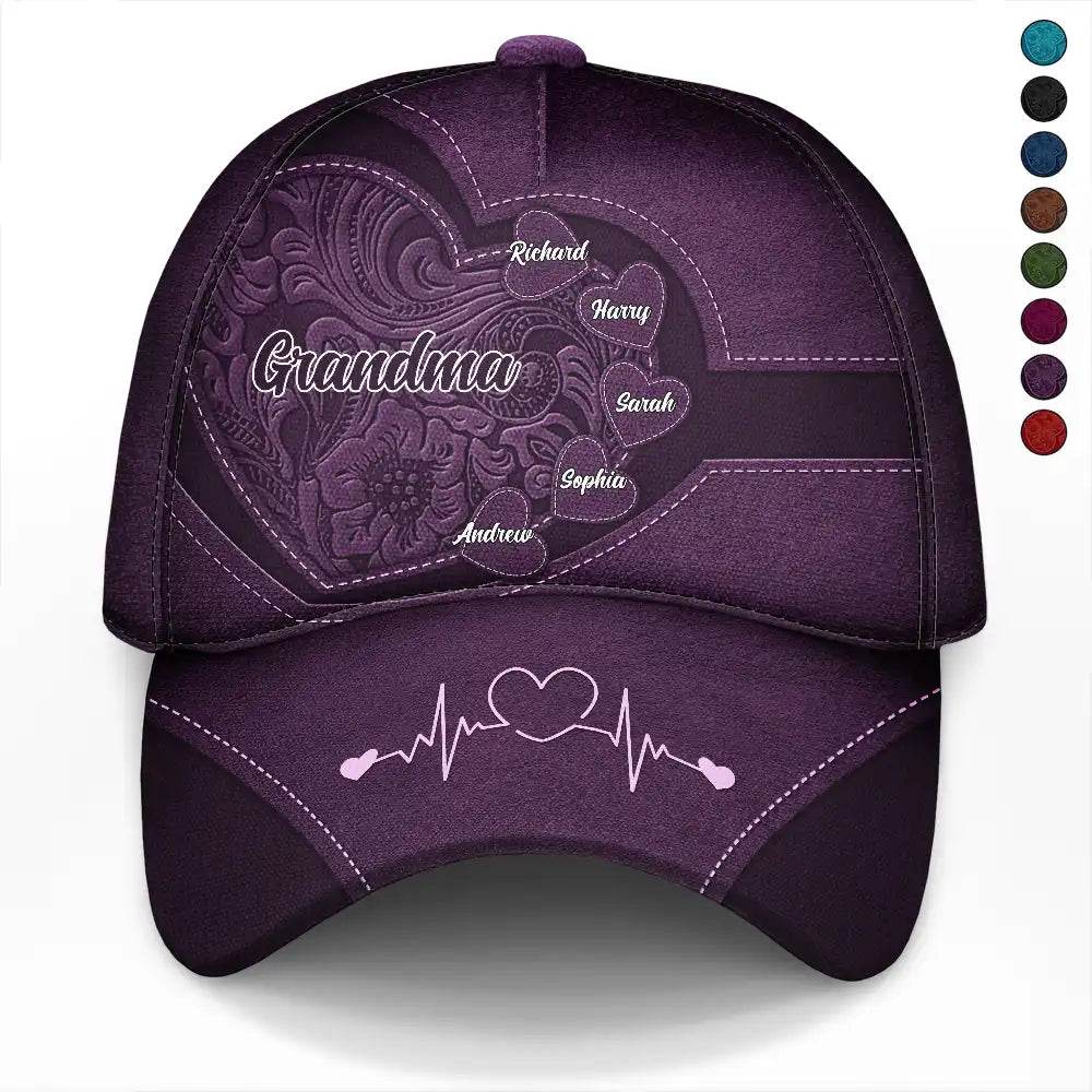 Grandma's Little Sweethearts - Personalized Classic Cap - WePrint