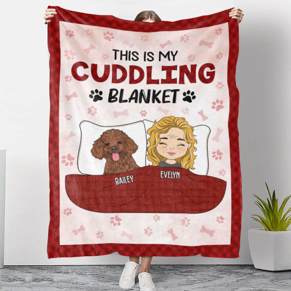 Cuddling Blanket - Personalized Custom Fleece Blanket - WePrint