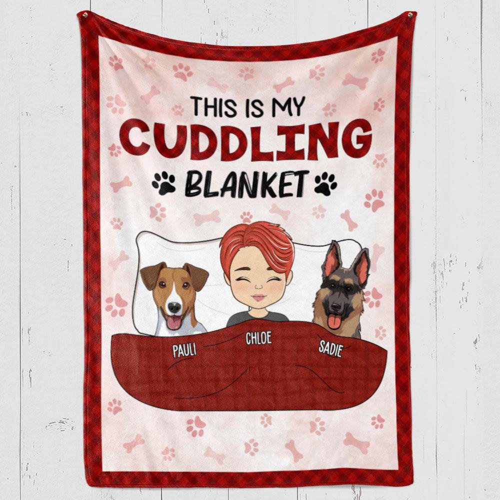 Cuddling Blanket - Personalized Custom Fleece Blanket - WePrint