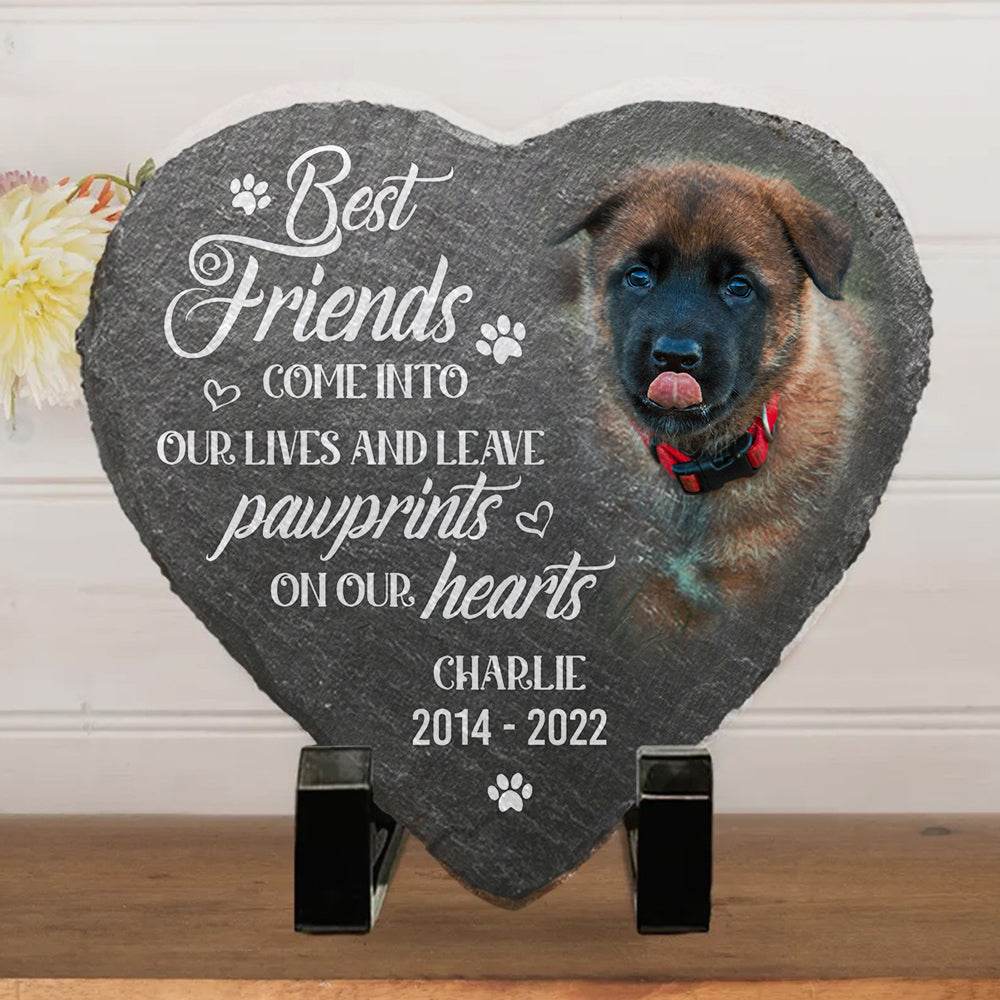 Loss Of Dog - Personalized Custom Pet Memorial Stone - WePrint