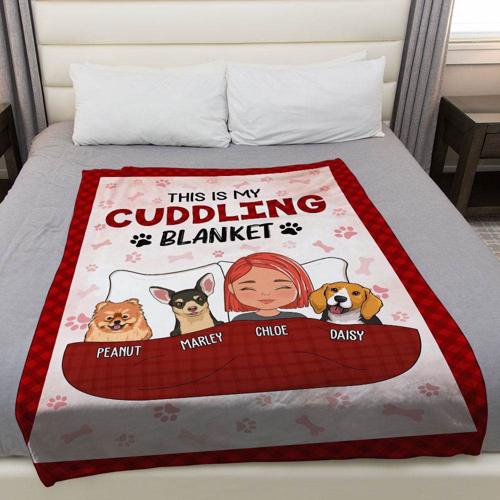 Cuddling Blanket - Personalized Custom Fleece Blanket - WePrint