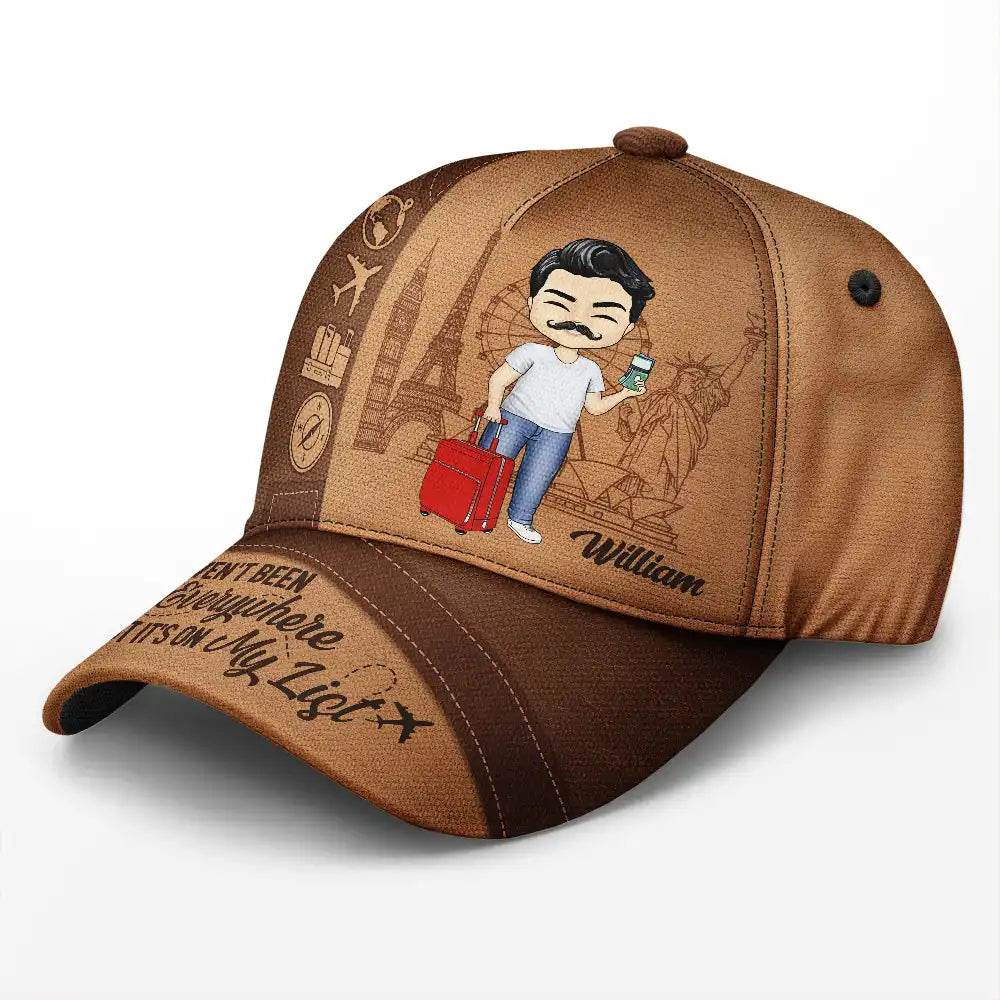 Just A Girl Boy Loves Traveling - Personalized Classic Cap - WePrint