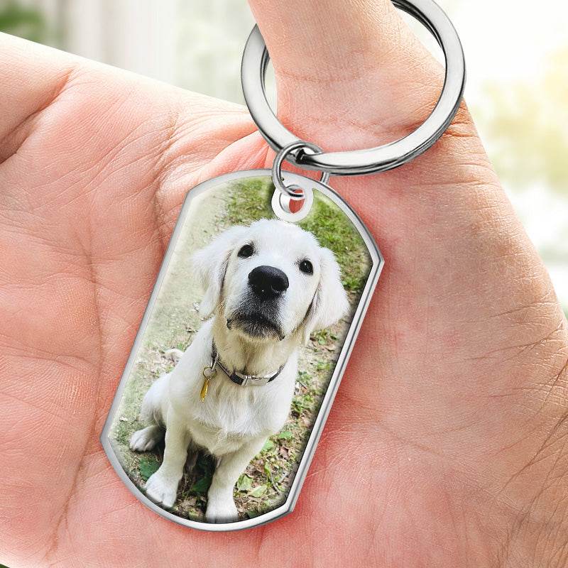 Don't Cry For Me I'm OK!! - Upload Image - Personalized Keychain - WePrint