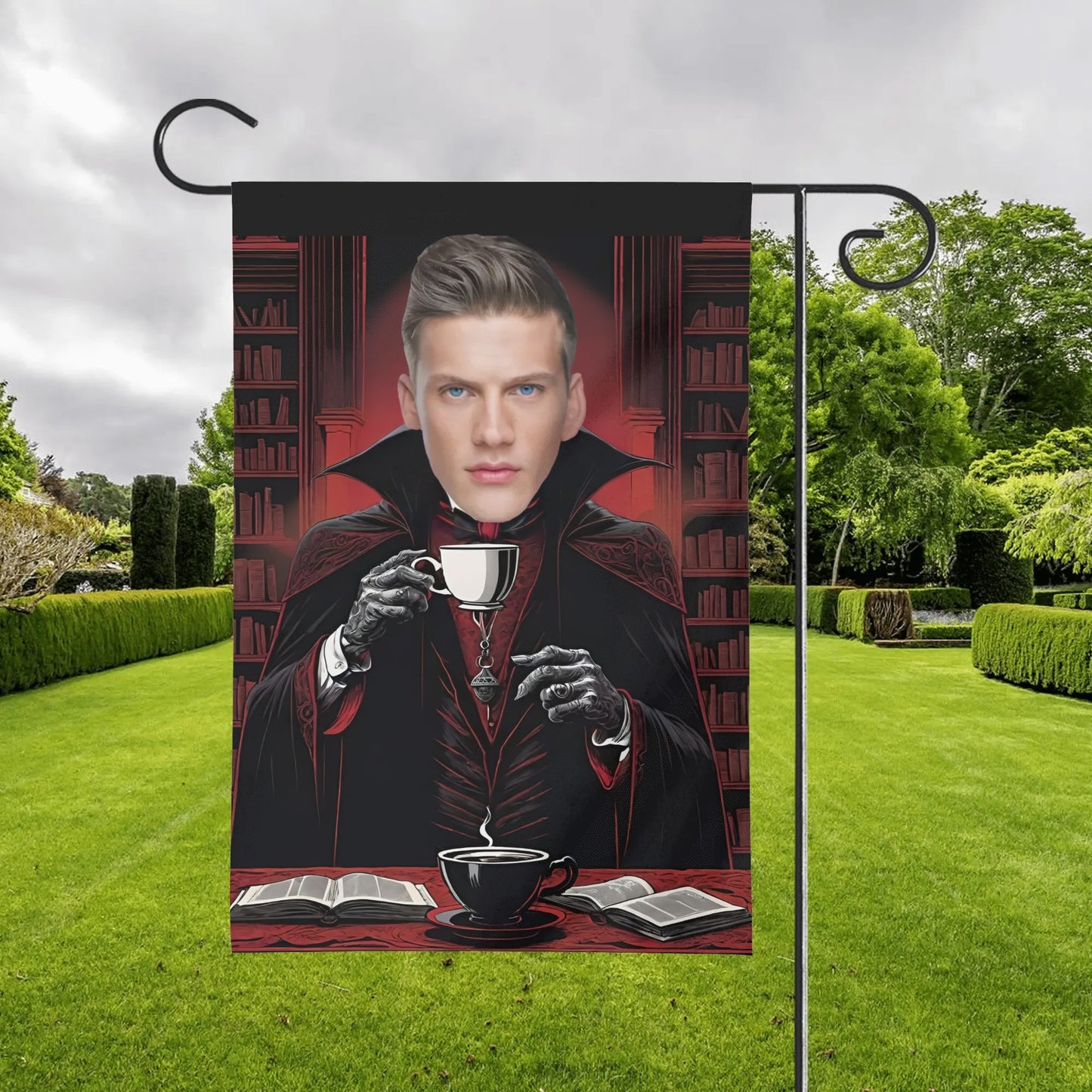 House Garden Flag - 12"x18" - Vampire - WePrint