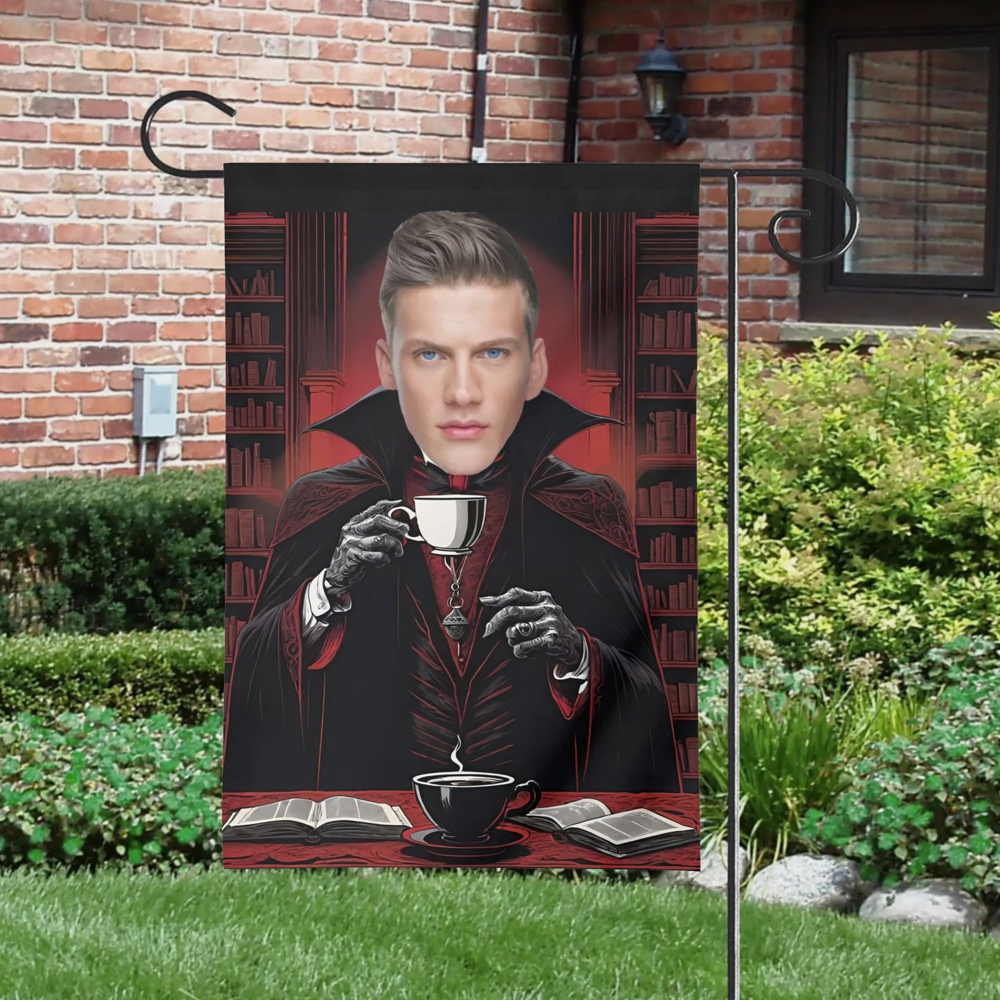 House Garden Flag - 12"x18" - Vampire - WePrint