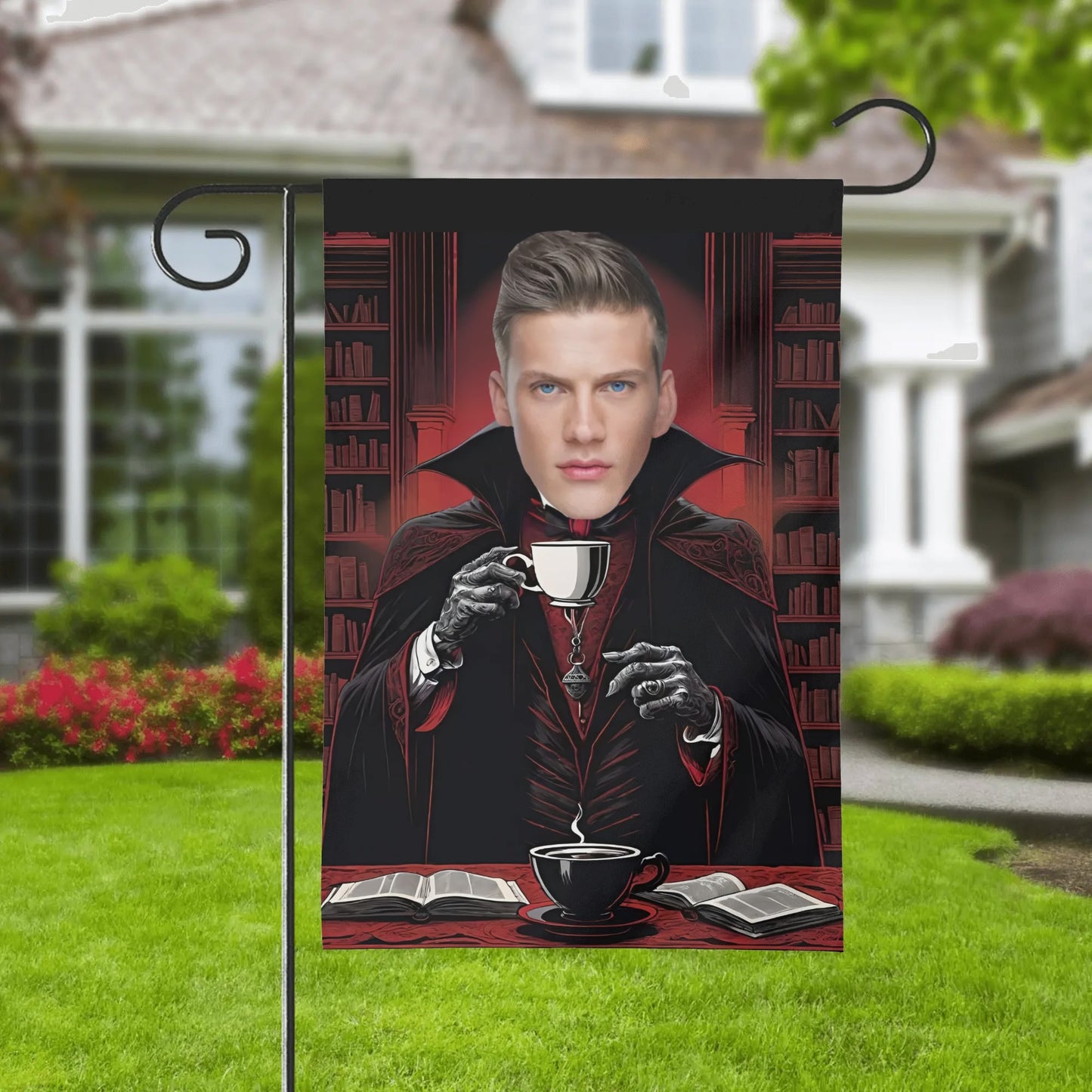 House Garden Flag - 12"x18" - Vampire - WePrint