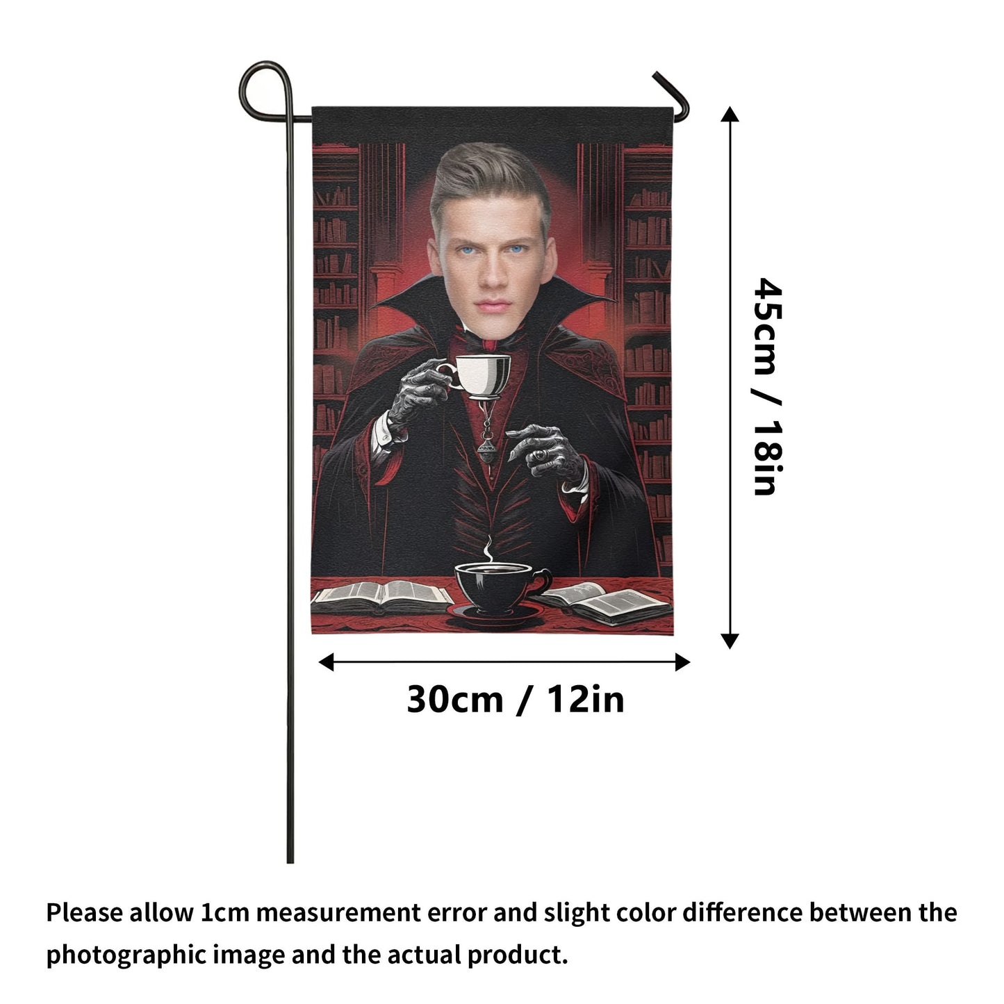 House Garden Flag - 12"x18" - Vampire - WePrint