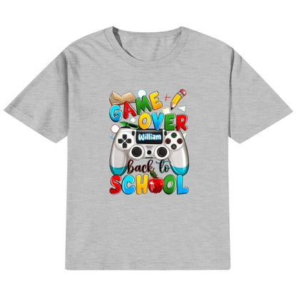 Kid's Cotton Double Sided Printing T-Shirt - Back to School - WePrint
