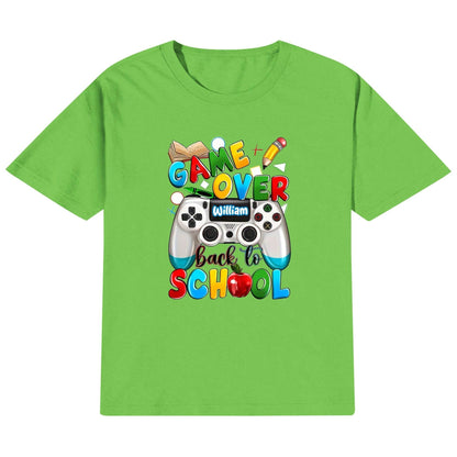 Kid's Cotton Double Sided Printing T-Shirt - Back to School - WePrint