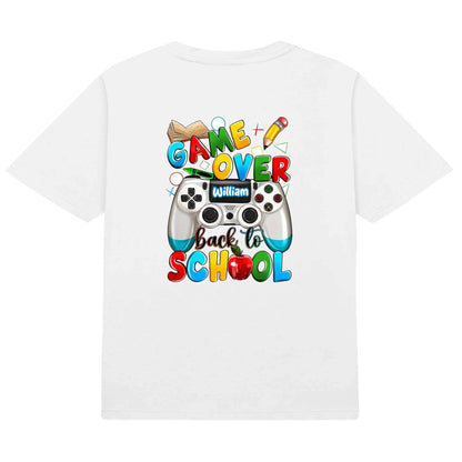 Kid's Cotton Double Sided Printing T-Shirt - Back to School - WePrint