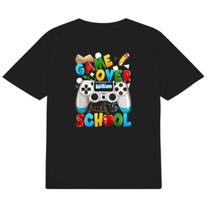 Kid's Cotton Double Sided Printing T-Shirt - Back to School - WePrint