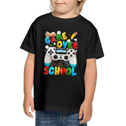 Kid's Cotton Double Sided Printing T-Shirt - Back to School - WePrint