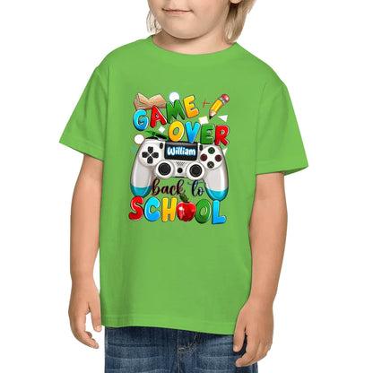 Kid's Cotton Double Sided Printing T-Shirt - Back to School - WePrint