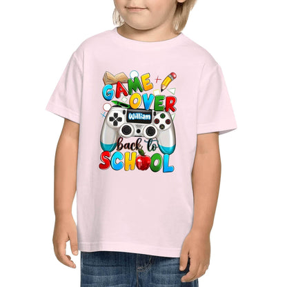Kid's Cotton Double Sided Printing T-Shirt - Back to School - WePrint