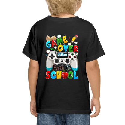 Kid's Cotton Double Sided Printing T-Shirt - Back to School - WePrint