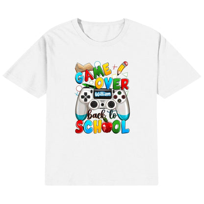 Kid's Cotton Double Sided Printing T-Shirt - Back to School - WePrint