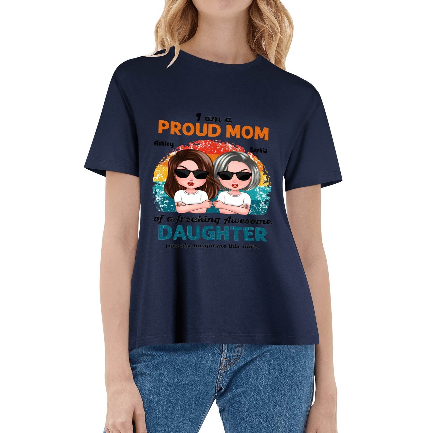 Women's Cotton T-Shirt - Mother's Day Gift - WePrint