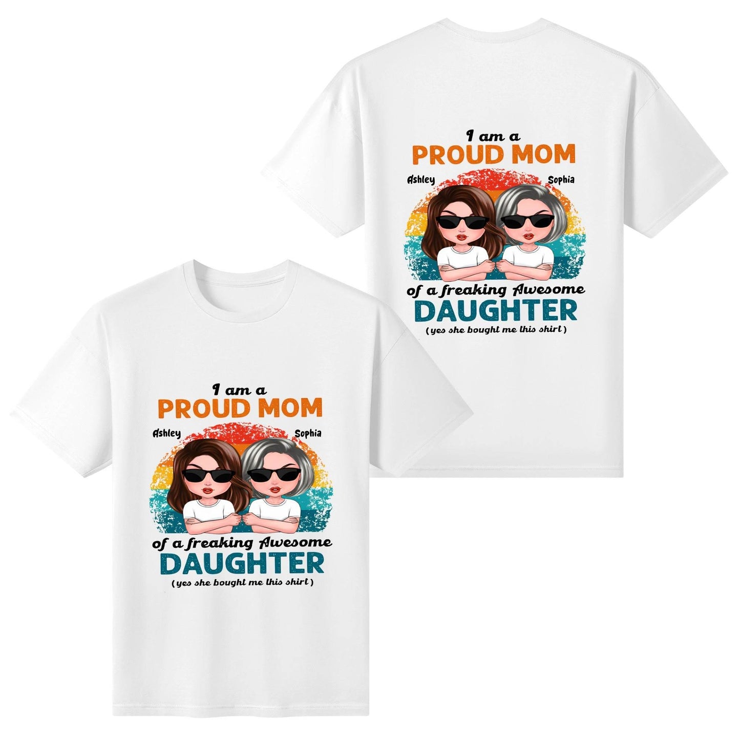 Women's Cotton T-Shirt - Mother's Day Gift - WePrint